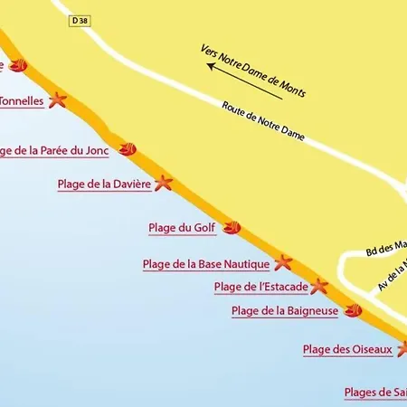 Chez Aurore & Jeremy En Vendee - Jolie Maison Cosy Pres Des Plages De L'atlantique *